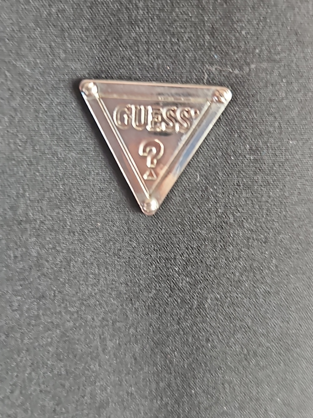 Guess Black Jacket Corset Side Ties Fleece Lined Fall Winter Coat Women's XL - Picture 3 of 10